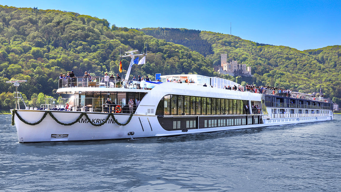 AmaWaterways' AmaKristina was the first river cruise ship to receive Green Award certification.
