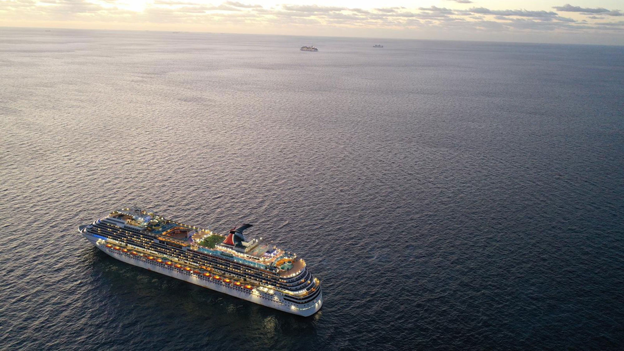 Carnival using ships to bring home its workers