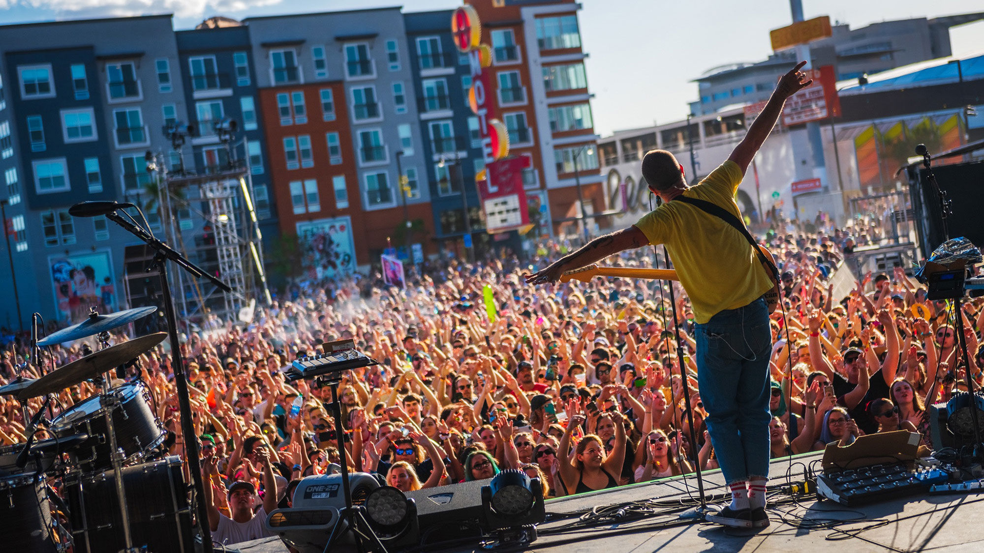 Thousands pack into downtown Las Vegas for Life is Beautiful in 2019.