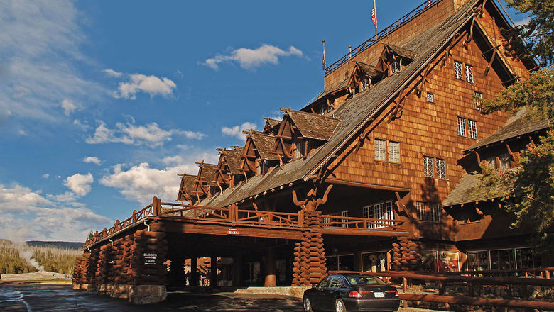 Xanterra plans to reopen the Old Faithful Inn in Yellowstone on June 15.