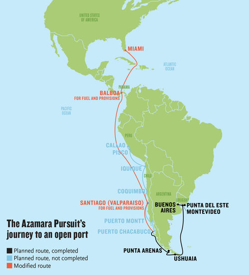18 days at sea: How the pandemic altered an Azamara Pursuit cruise