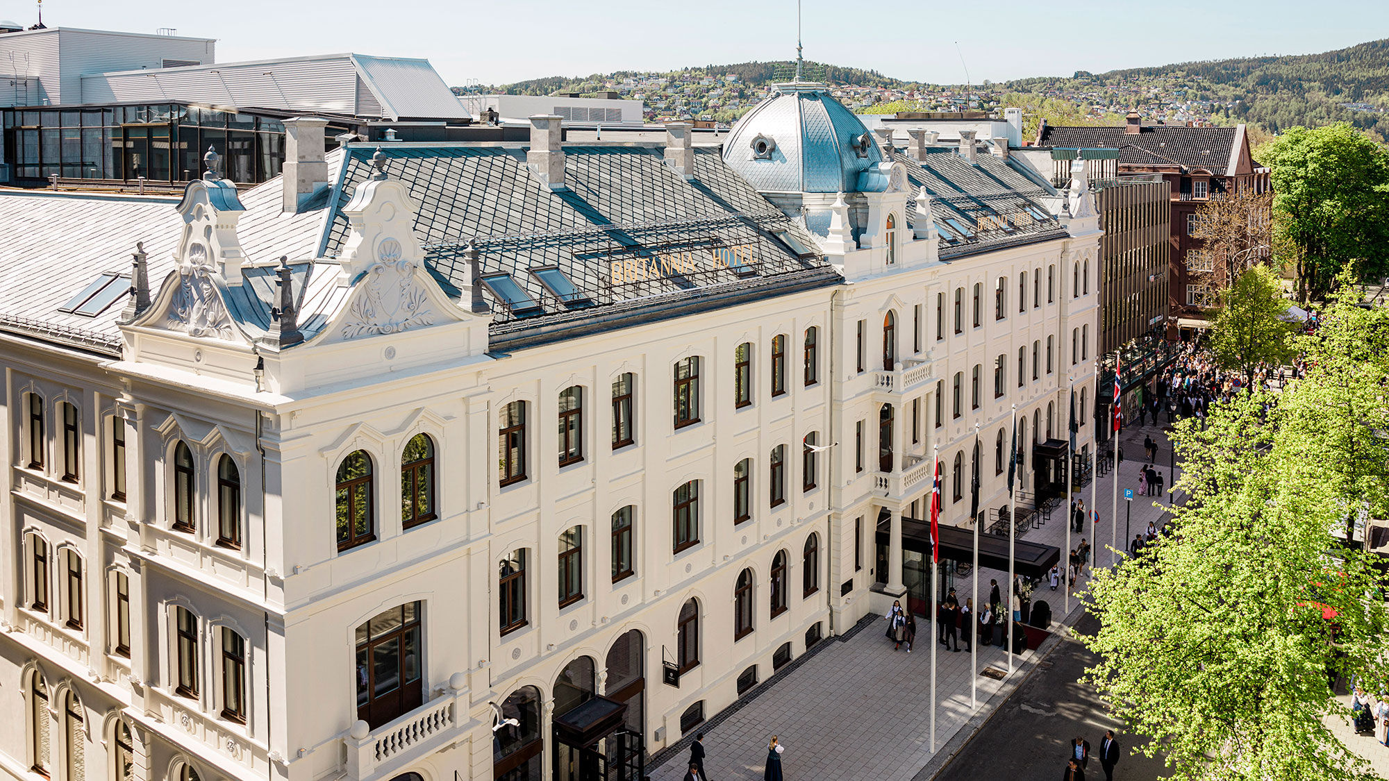 The Britannia hotel in Trondheim, Norway.