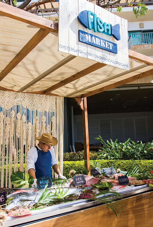 The new Fish Market dining concept at the Villa Premiere Boutique Hotel & Romantic Getaway in the resort city. The new Fish Market dining concept at the Villa Premiere Boutique Hotel & Romantic Getaway in the resort city.