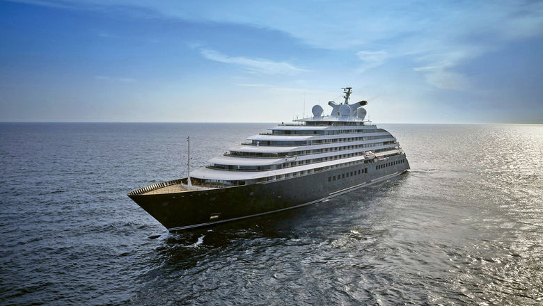 The Scenic Eclipse. Scenic is introducing fly-cruise itineraries under its Antarctica expedition program for 2023 and 2024.