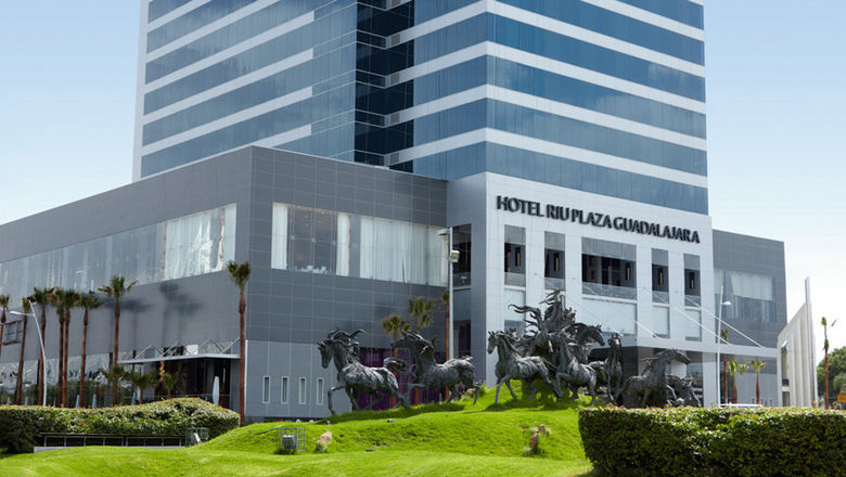 The Riu Plaza Guadalajara.