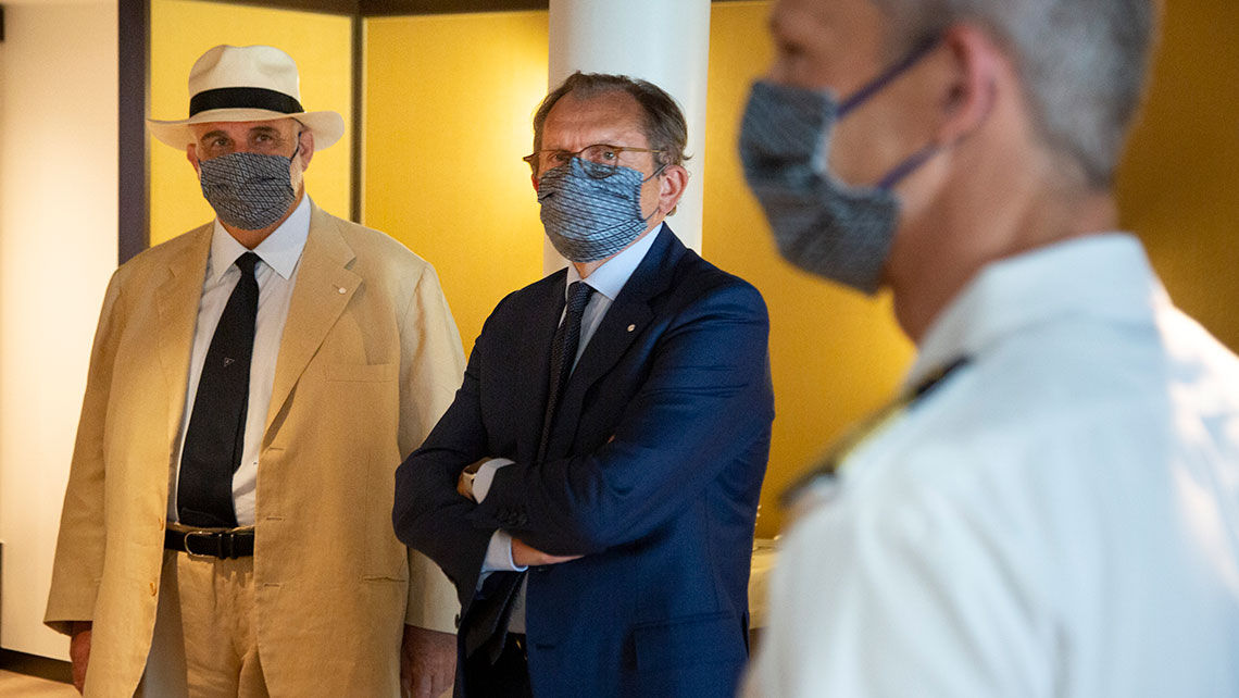 Martinoli says Silversea is working to 'perfect' Covid protocols