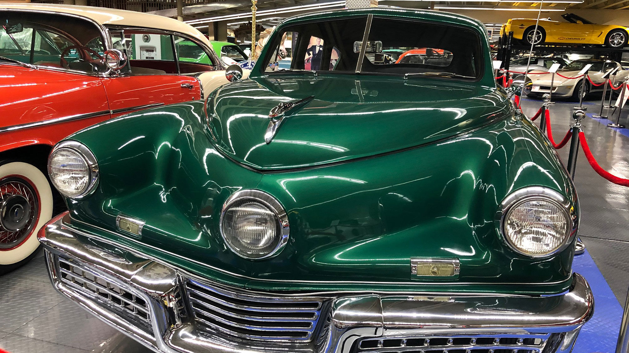 This 1948 Tucker at the Tallahassee Auto Museum is one of only 47 remaining worldwide.