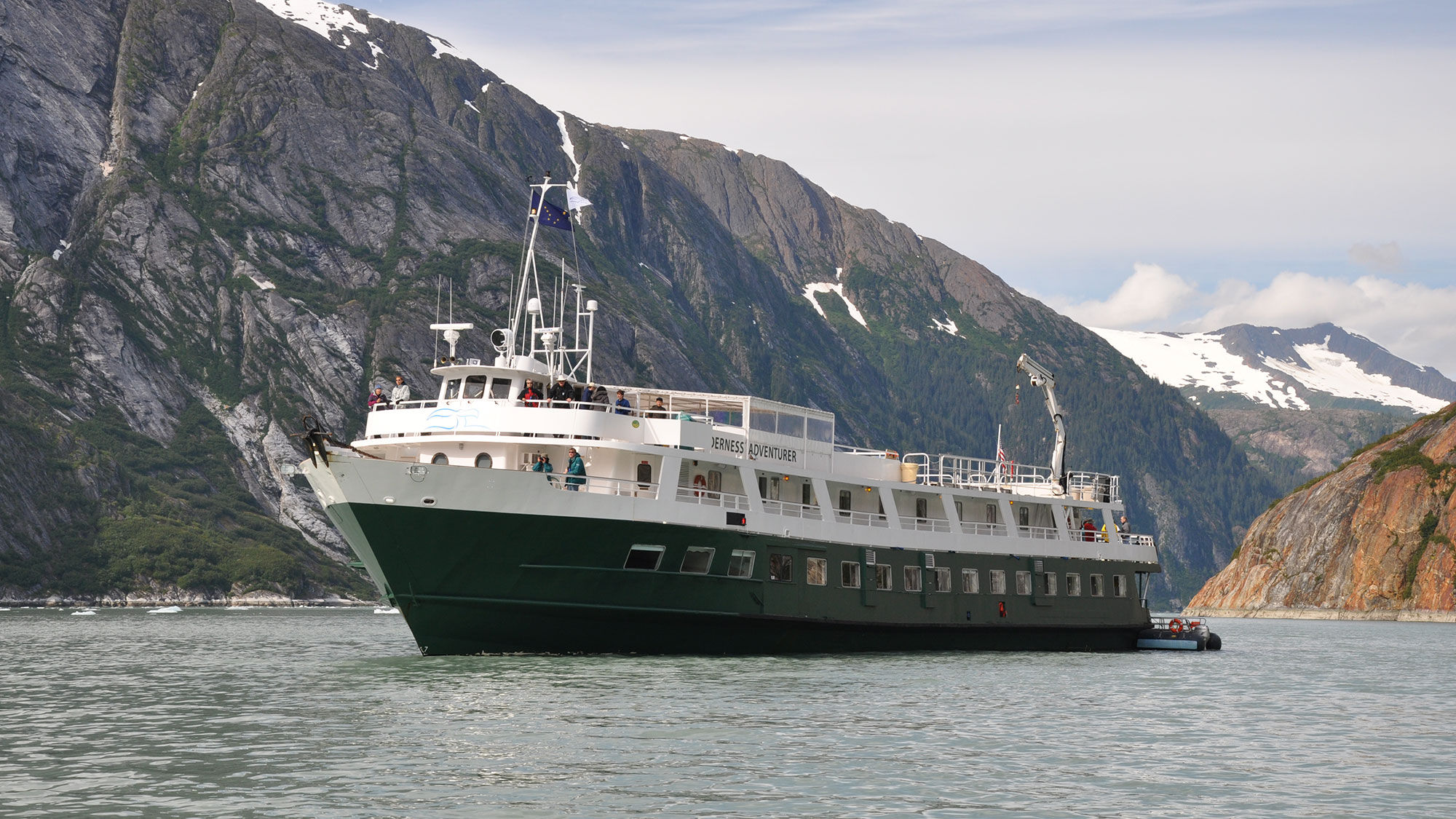 The 60-passenger Wilderness Adventurer.