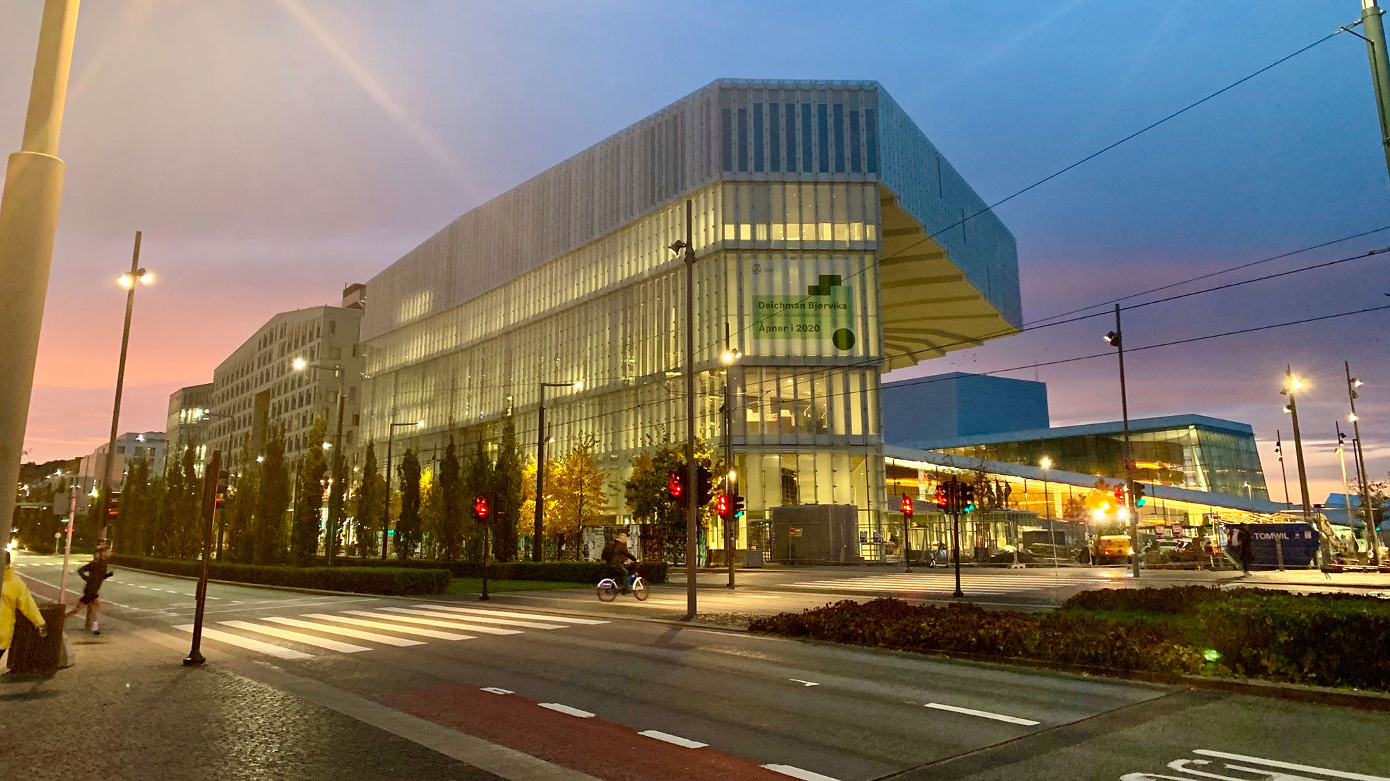 The Deichman Bjorvika library in Oslo opened June 18.