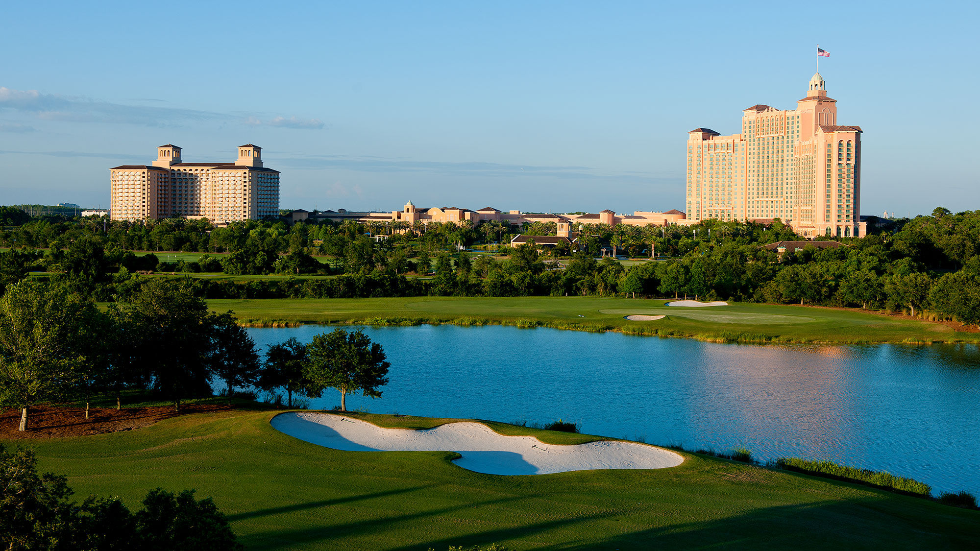 The Ritz-Carlton Orlando, Grand Lakes is scheduled to reopen July 1; the JW Marriott Orlando, Grande Lakes reopened June 10.