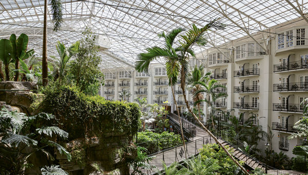 The Gaylord Opryland Resort. The Gaylord Opryland Resort.