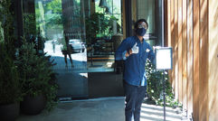 Hotels editor Christina Jelski visited the SH Hotels & Resorts' 1 Hotel Brooklyn Bridge in New York City on July 2, as the property reopened for the first time since the Covid-19 pandemic. She was able to get an in-depth look at the hotel's enhanced cleaning and safety protocols, which feature a heavy focus on face mask requirements, social distancing and hospital-grade sanitation efforts. Guests are greeted at the door by staff.
