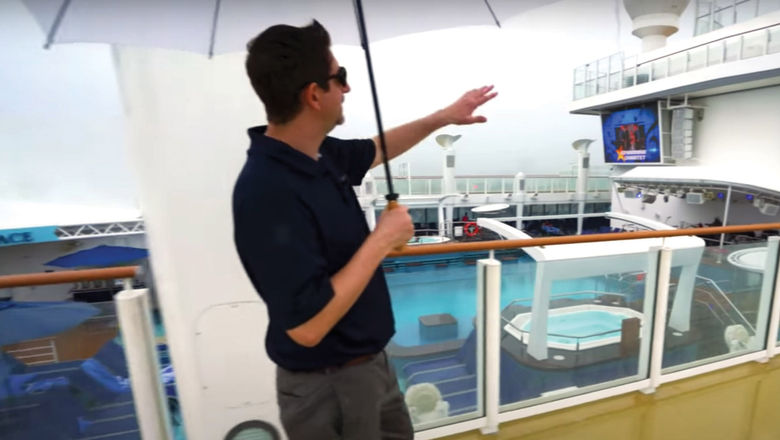 Harr Travel CEO Danny Genung takes viewers on a tour of the Norwegian Escape in a YouTube video.