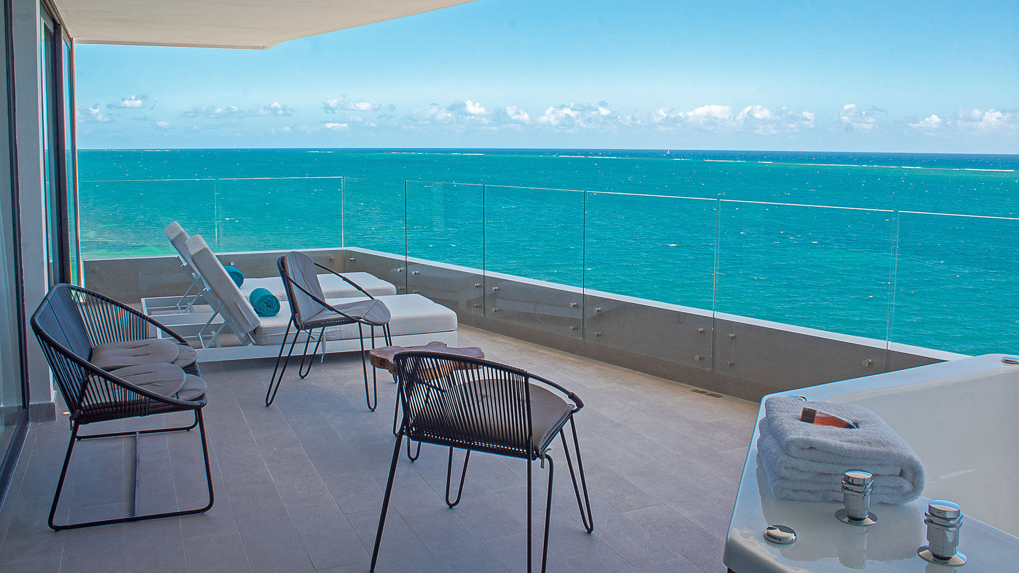 The Fives Oceanfront in Puerto Morelos opened this month.