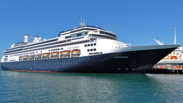 Holland America Line's Amsterdam was sold to Fred. Olsen. Holland America Line's Amsterdam was sold to Fred. Olsen.