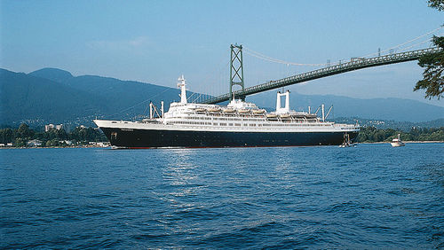 The Rotterdam V, which was the line's flagship for many years. It left the fleet in 1997. The Rotterdam V, which was the line's flagship for many years. It left the fleet in 1997.