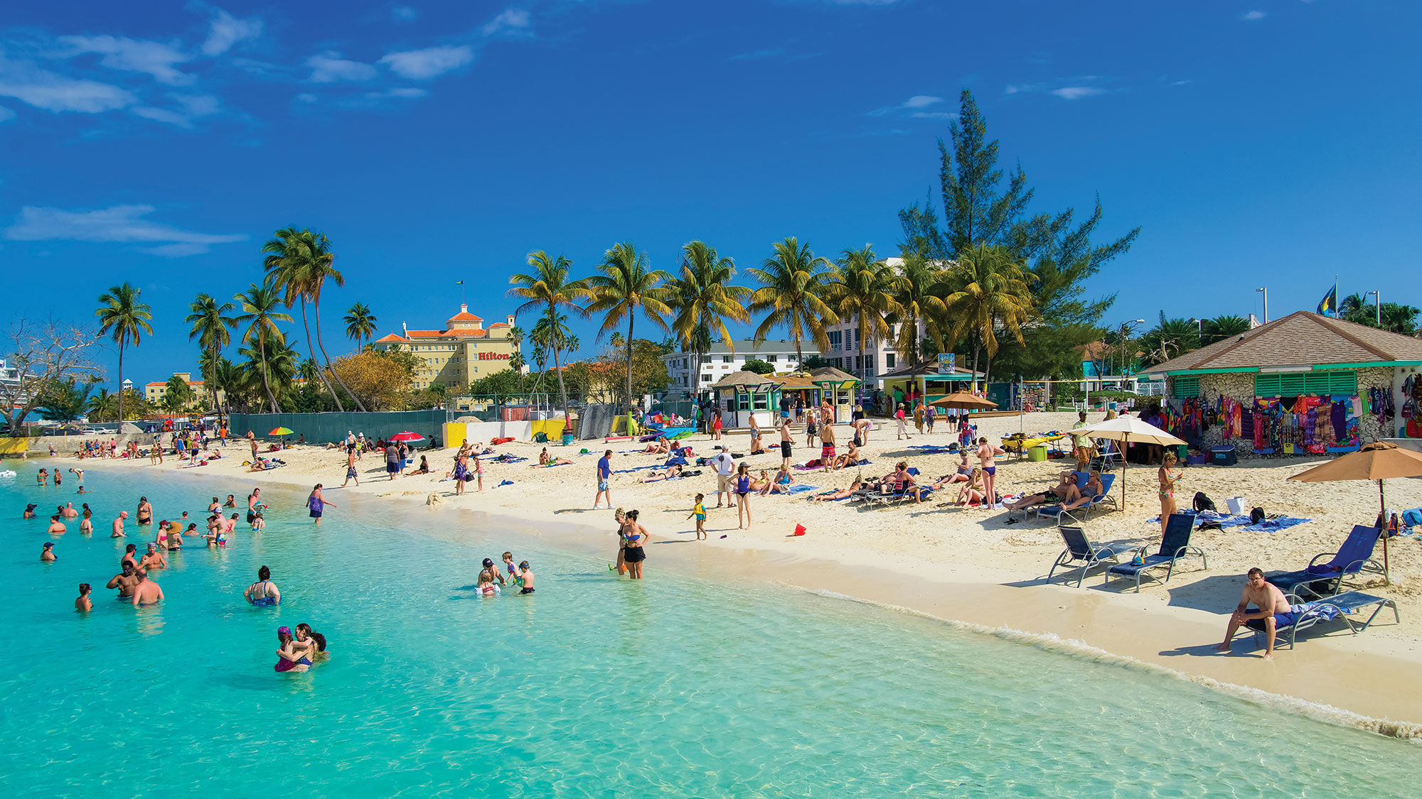 Junkanoo Beach on Nassau in the Bahamas in a file photo.