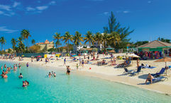 Junkanoo Beach in Nassau, Bahamas. Western Air has begun flying to Nassau daily from Fort Lauderdale