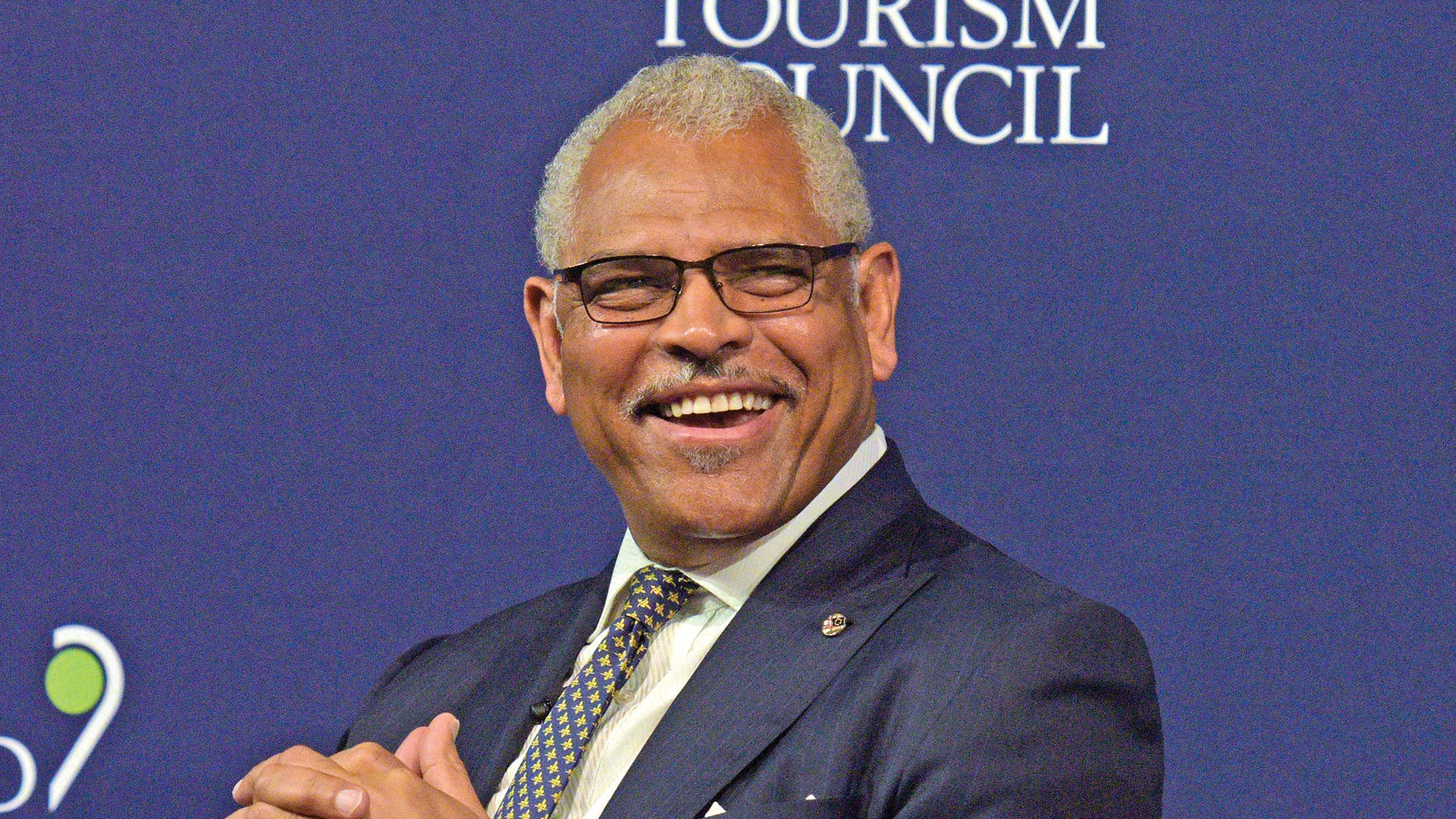 Arnold Donald, the CEO of Carnival Corp. and an executive director of the World Travel and Tourism Council, at a previous WTTC event.