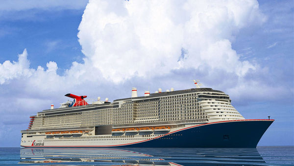 A rendering of Carnival's second Excel-class ship, sister to the Mardi Gras. A rendering of Carnival's second Excel-class ship, sister to the Mardi Gras.