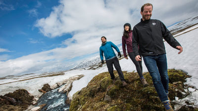 G Adventures travelers in Iceland.