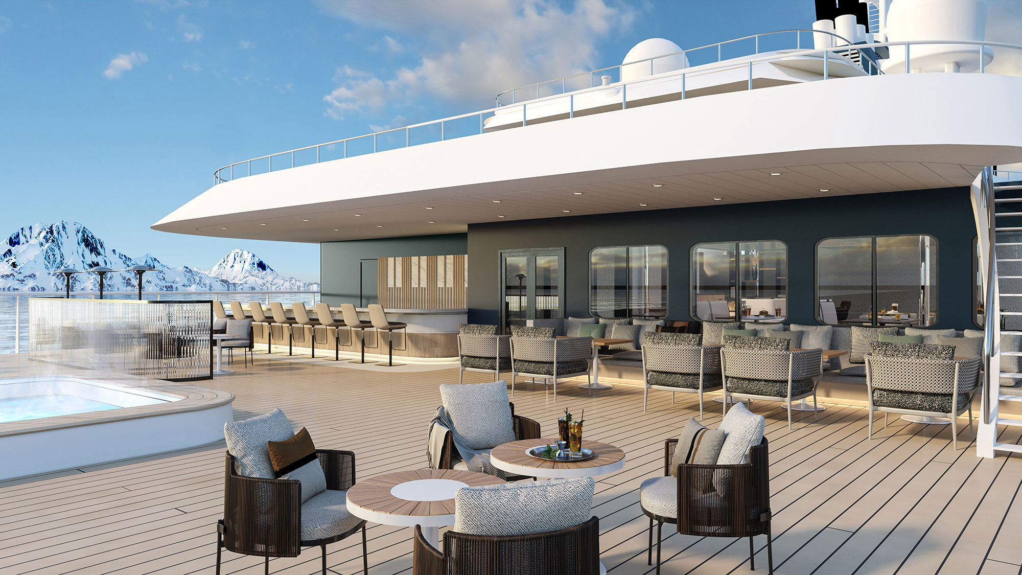 The new Swan Hellenic's first ship is scheduled set sail for Antarctica in November 2021.