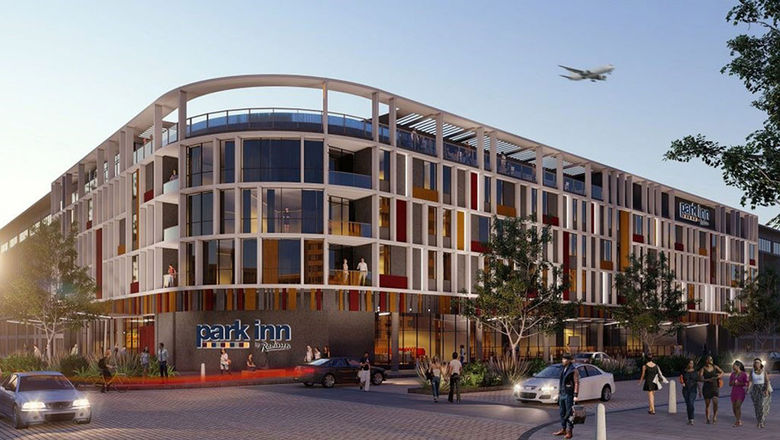 The Park Inn Durban, seen here in a rendering, is expected to open in 2022.