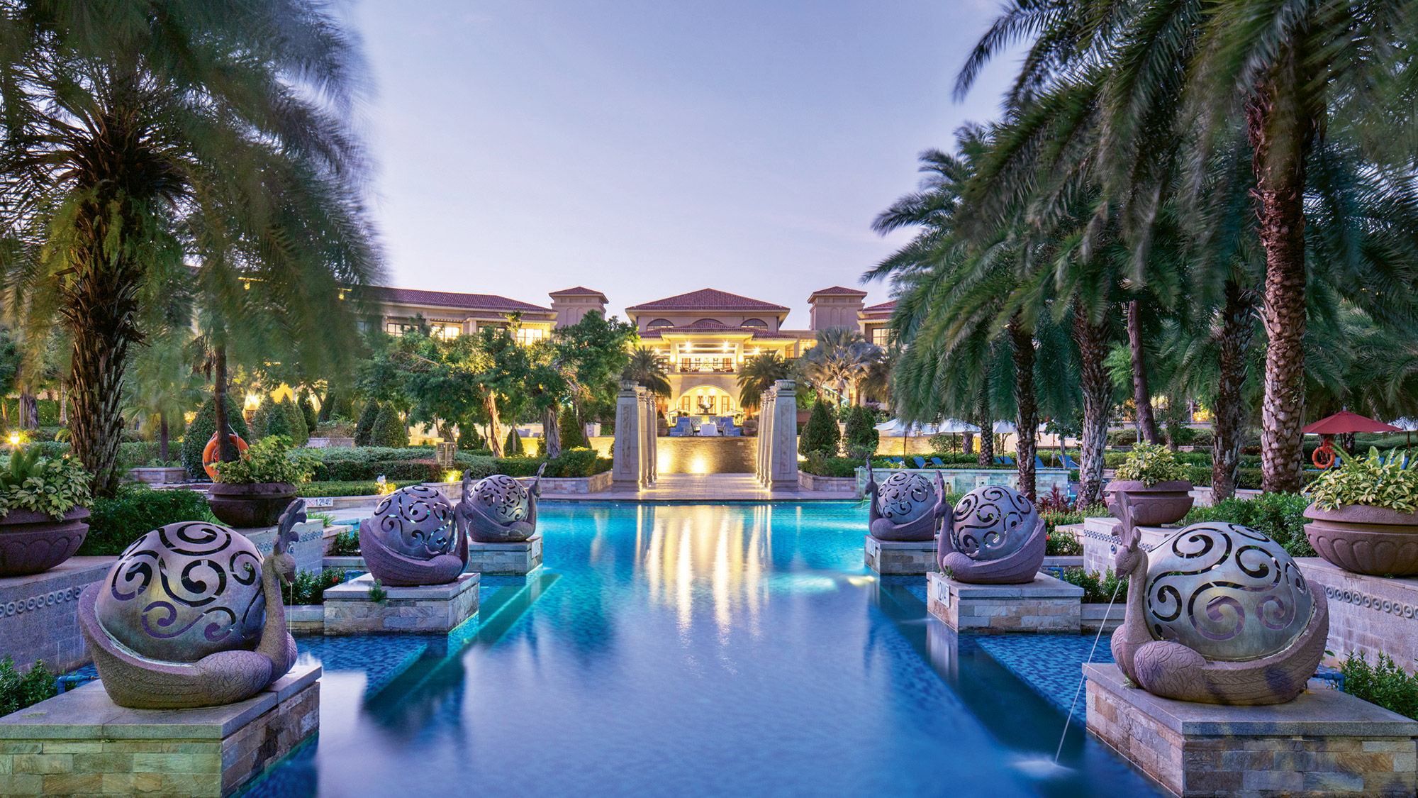 The JW Marriott Sanya Haitang Bay in China. Marriott said China saw the most dramatic recovery trends in the second quarter.