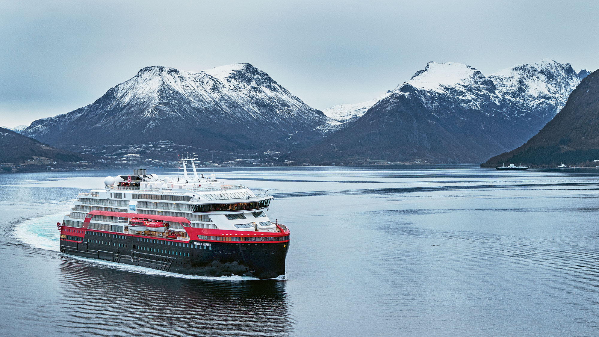 Hurtigruten's Fridtjof Nansen in Norway earlier this year.
