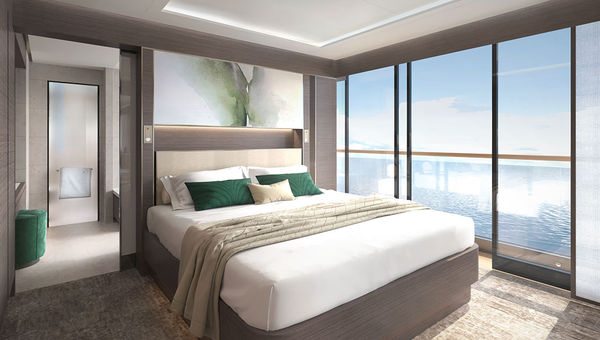 The View Suite, which has floor-to-ceiling glass throughout. The View Suite, which has floor-to-ceiling glass throughout.