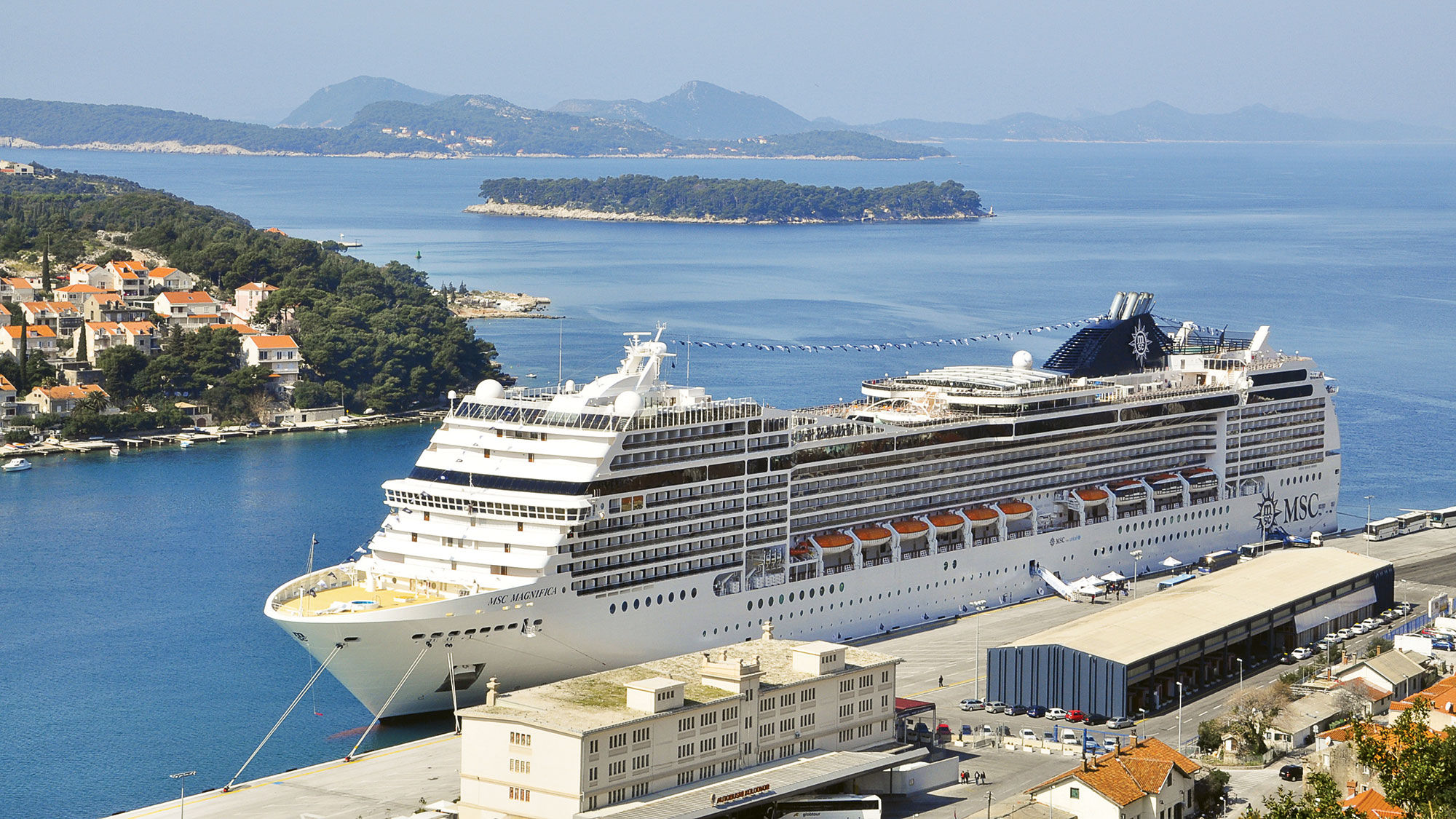 The MSC Magnifica. MSC Cruises plans to restart operations on the Magnifica and Grandiosa in Italy.