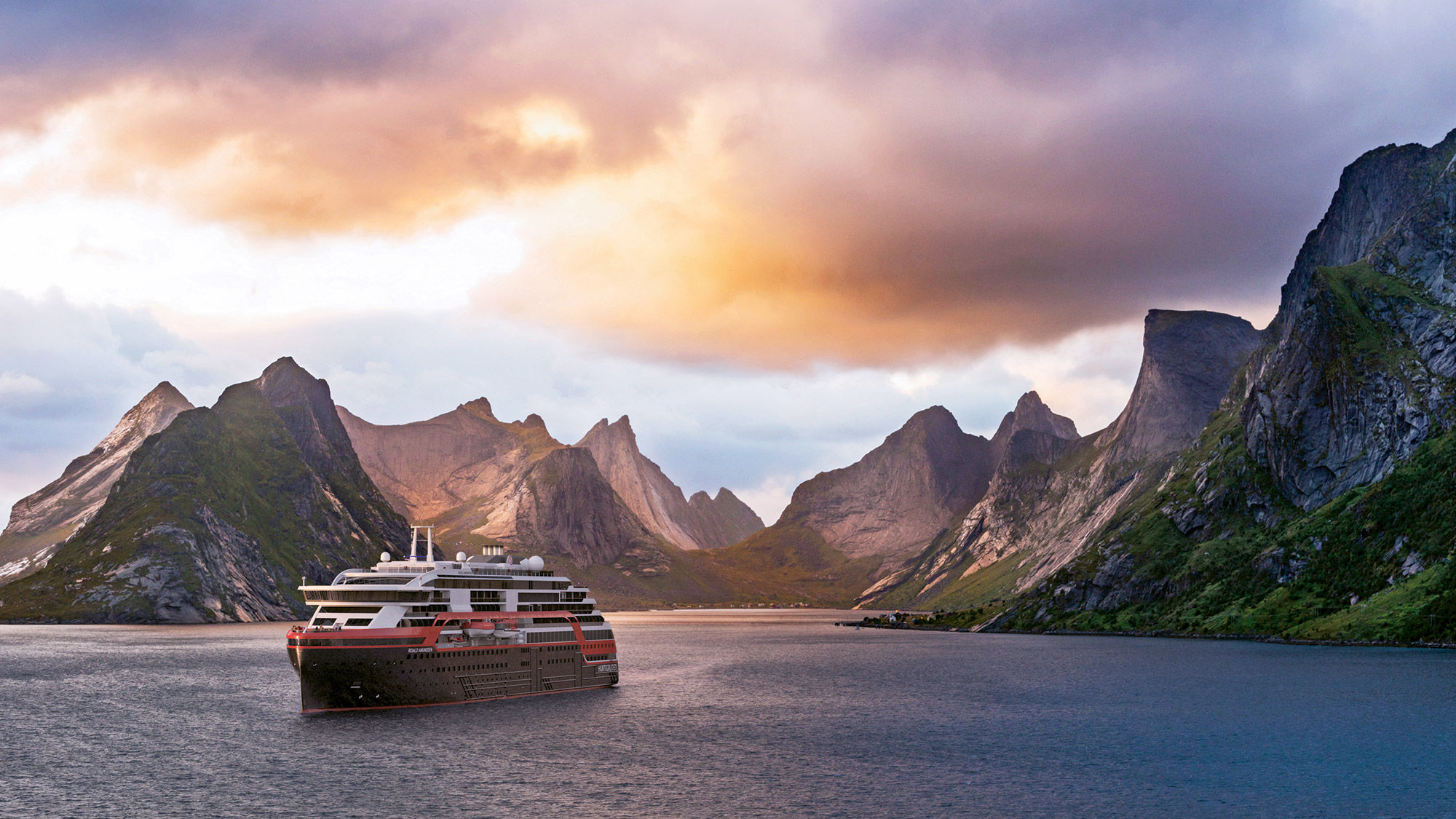 Covid-19 cases were reported on the Roald Amundsen, a Hurtigruten ship.