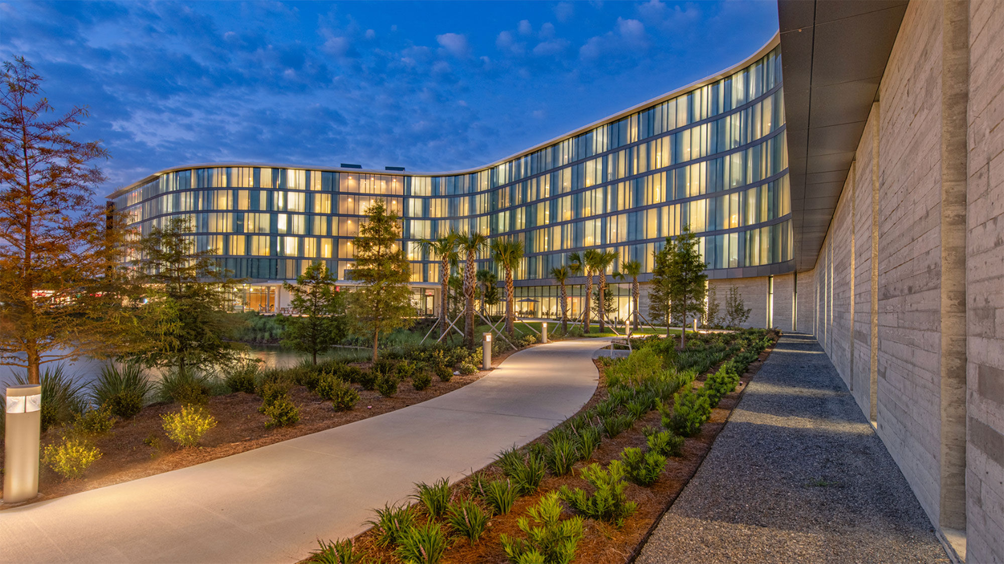 The new Hotel Eleo is located near the medical school on the University of Florida campus in Gainesville.