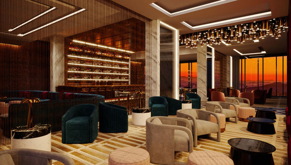 A rendering of Legacy Club at Circa, which will pay homage to some Las Vegas' legendary figures. A rendering of Legacy Club at Circa, which will pay homage to some Las Vegas' legendary figures.
