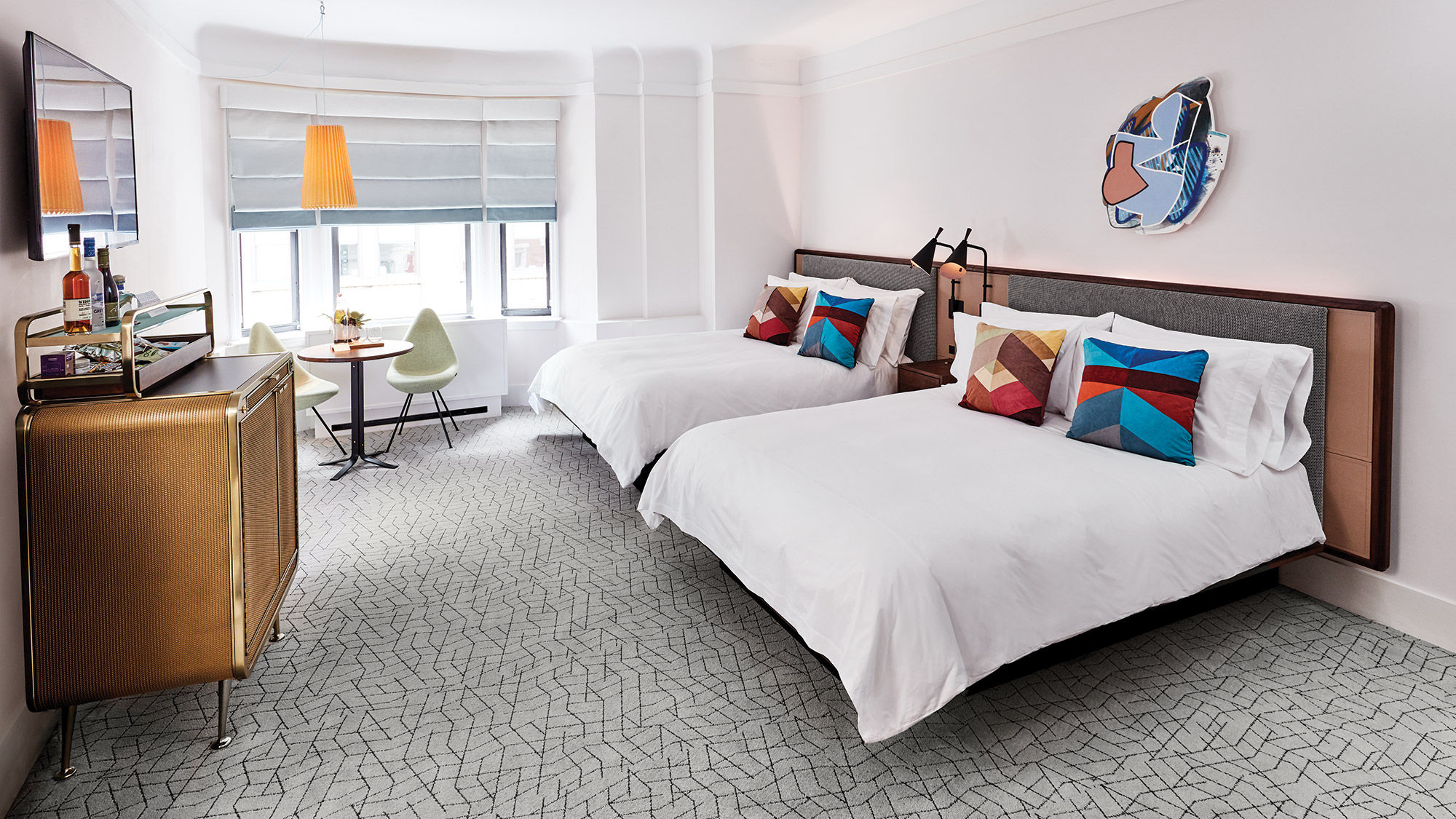 A room at the James New York -- NoMad, which reopened Aug. 1.