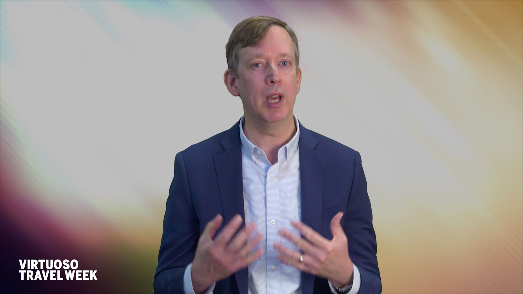 David Kolner, Virtuoso’s senior vice president of strategy, led the presentation on data during Virtuoso's virtual Travel Week.