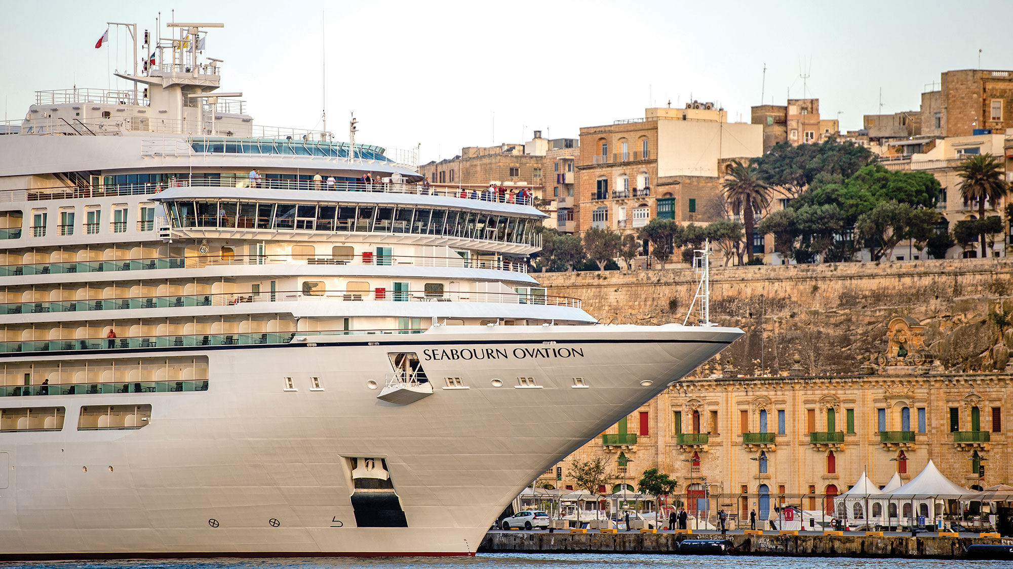 Sailings aboard the Seabourn Ovation are canceled through Jan. 3.