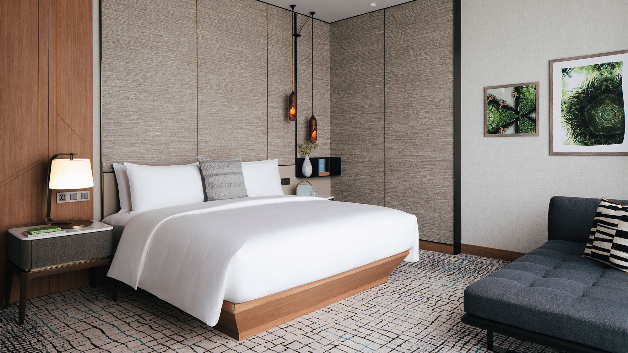 A guest room at the Kimpton Bangkok Maa-Lai, which is scheduled to debut Oct. 1.
