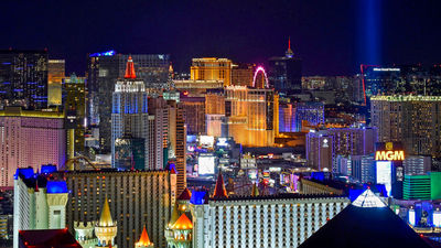 Weekend room occupancy in Las Vegas in July was 54.4%, and weekday  occupancy was 36.9%.