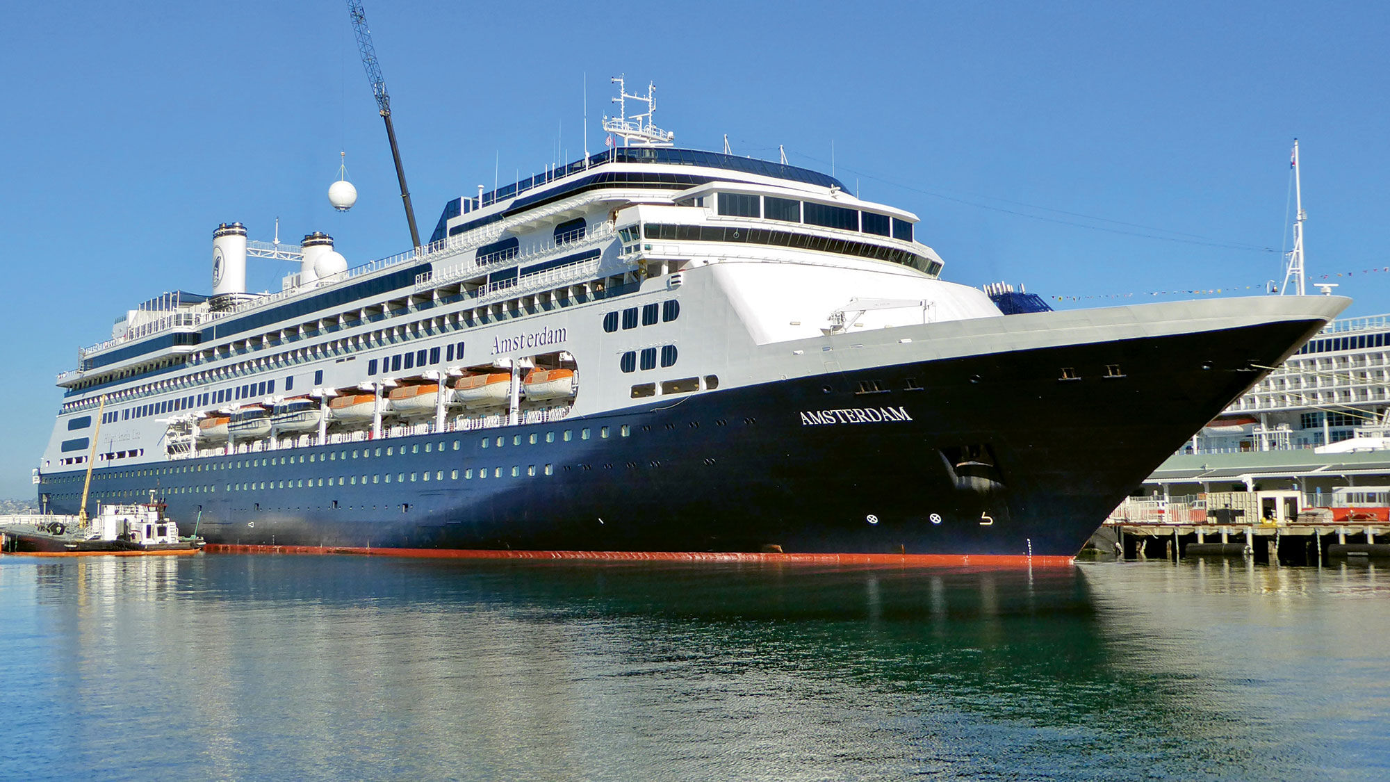 The Amsterdam will become Fred. Olsen's Bolette when it enters service for the British-based line next year.