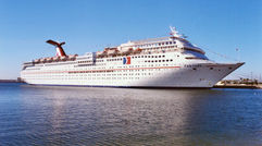 Journalist and historian Peter Knego has traveled the world for four decades documenting cruise ships and ocean liners. He has sailed on more than 300 ships, along the way amassing hundreds of thousands of images and over a thousand hours of video. Included in his inventory are ships now headed for the scrapyard. Pictured, the Carnival Fantasy.