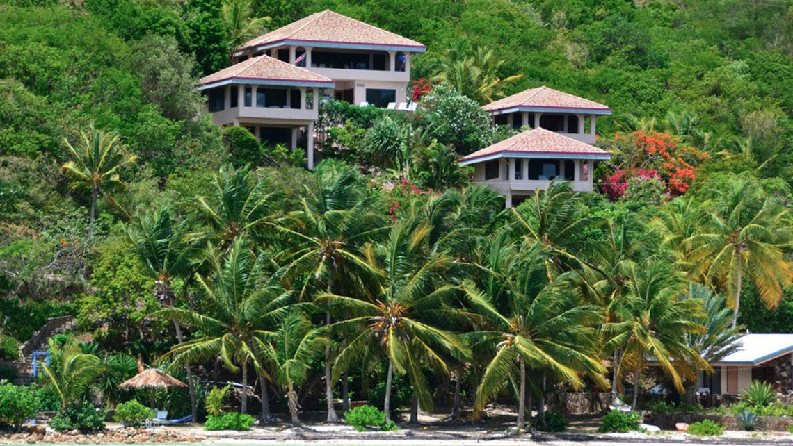 The Dos Sols four-bedroom villa in Leverick Bay on Virgin Gorda.