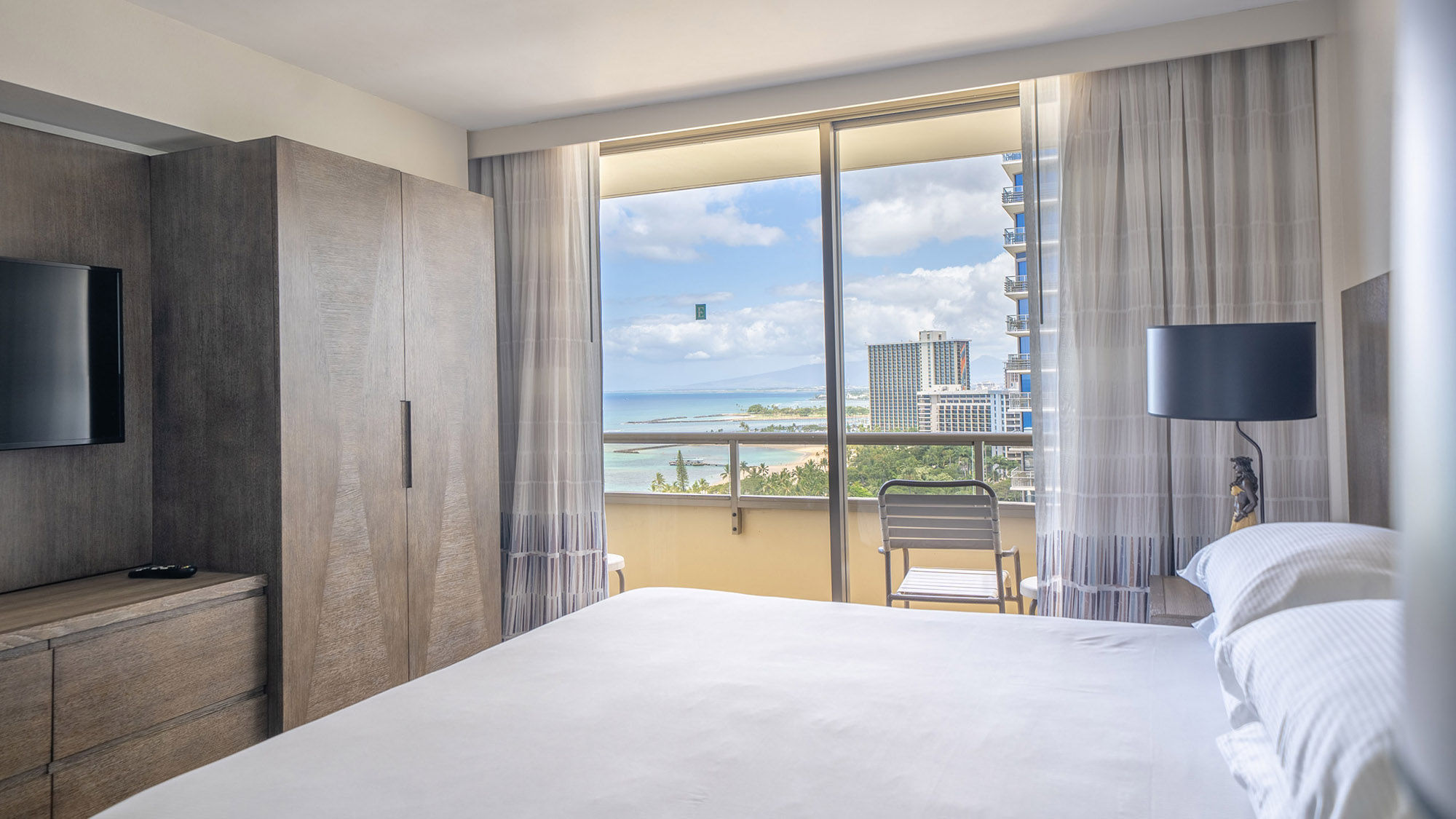 The Embassy Suites by Hilton Waikiki Beach remained open during the refit, which included all of the hotel's 369 units.