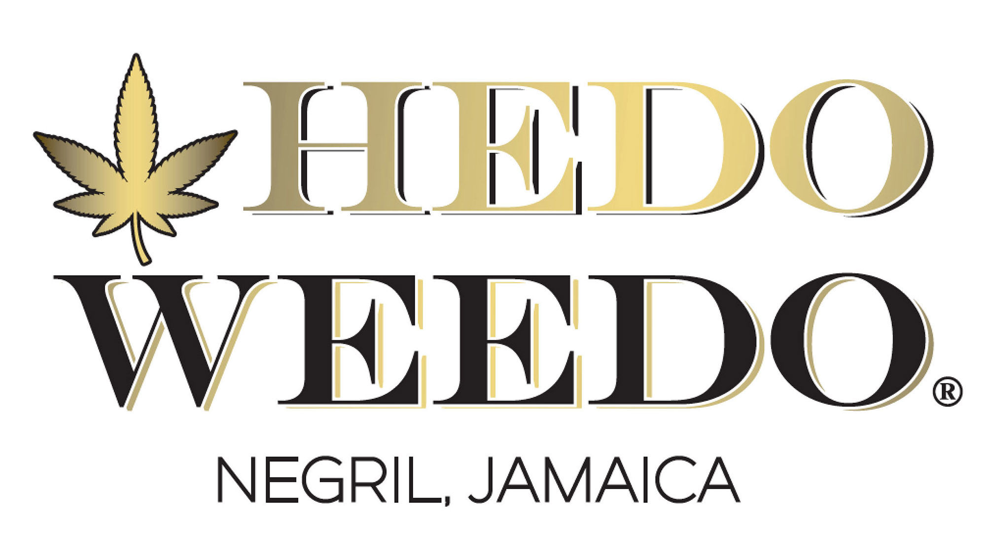 The logo for HedoWeedo, a new marijuana dispensary connected to the Hedonism II resort in Negril, Jamaica.