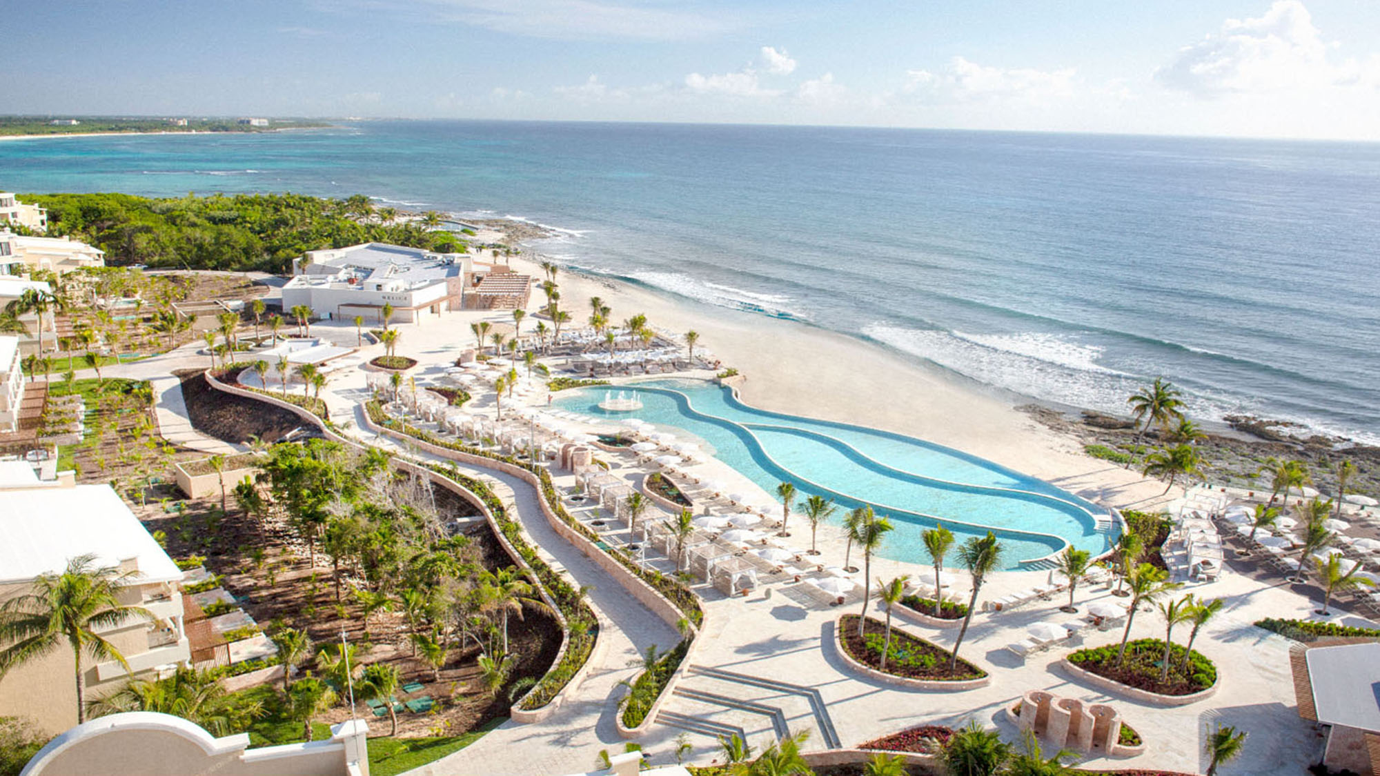 The infinity pool at Palladium Hotel Group's TRS Yucatan.
