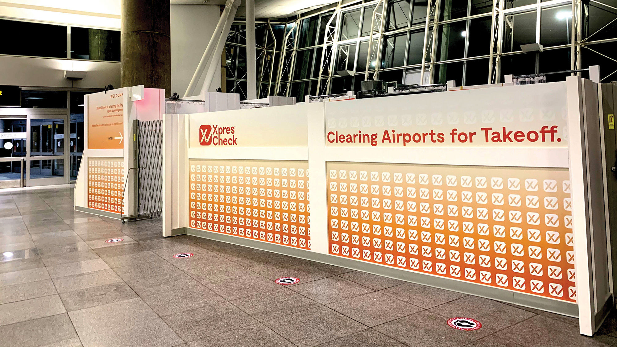 The XpresCheck location at New York JFK.