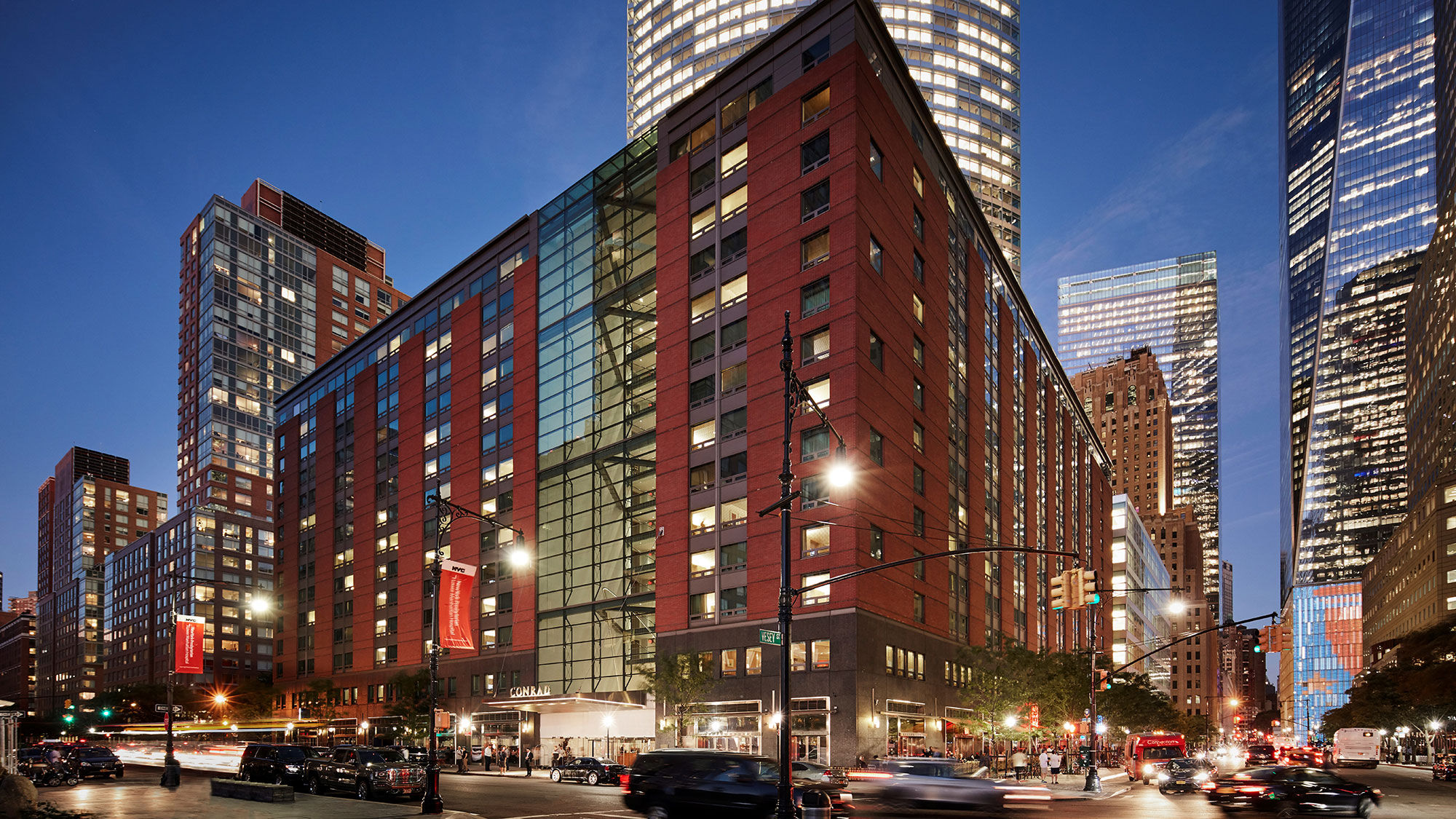 The WorkSpaces program is being rolled out at the Conrad New York Downtown and other Hilton properties.