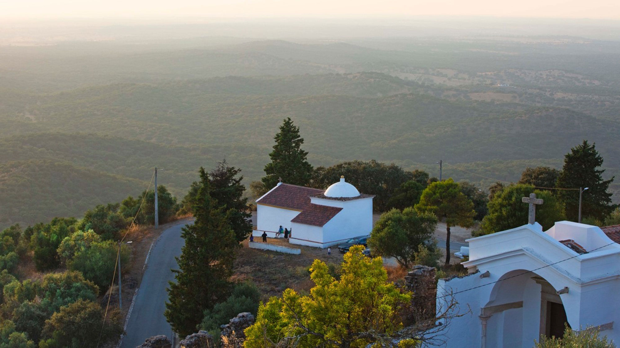 View of Evoramonte from The Place at Evoramonte.