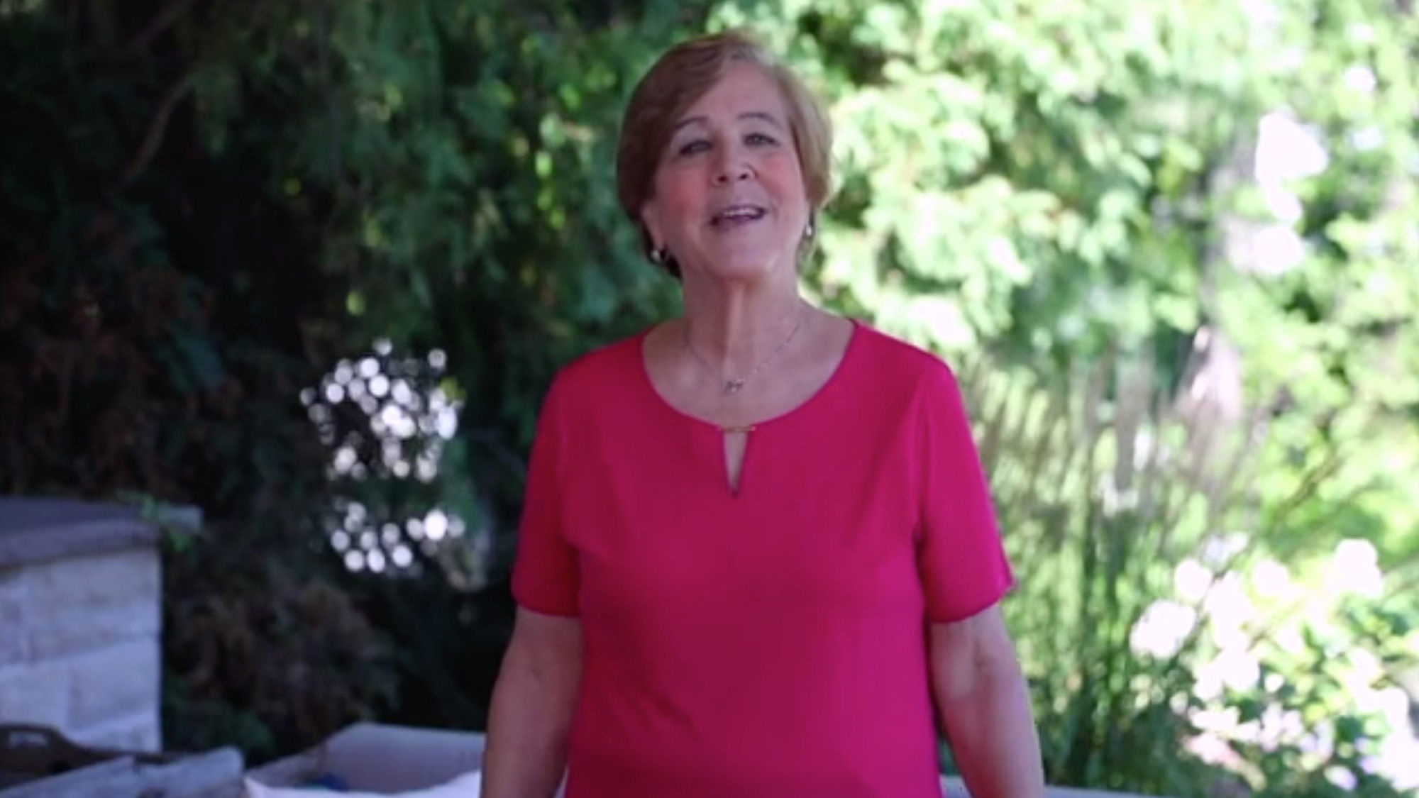 Nexion president Jackie Friedman speaking at the virtual CoNexion conference.