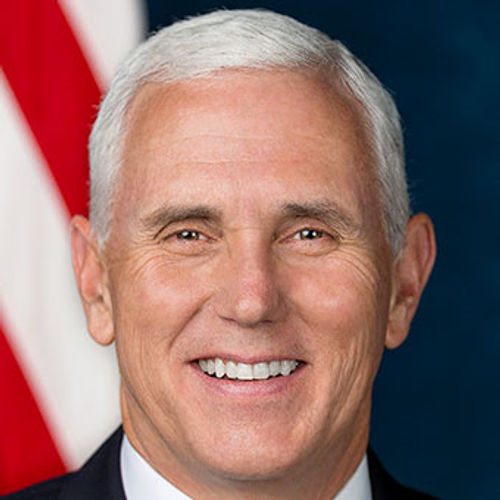 Vice president Mike Pence Vice president Mike Pence
